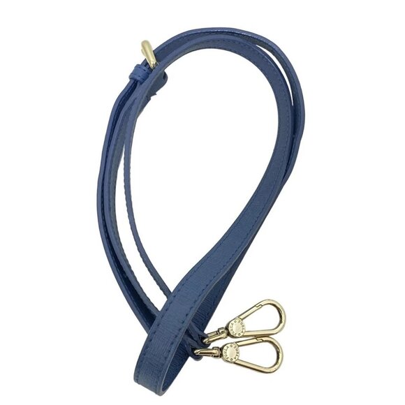 FURLA - Blue Gray Leather Handbag - Picture 10 of 10